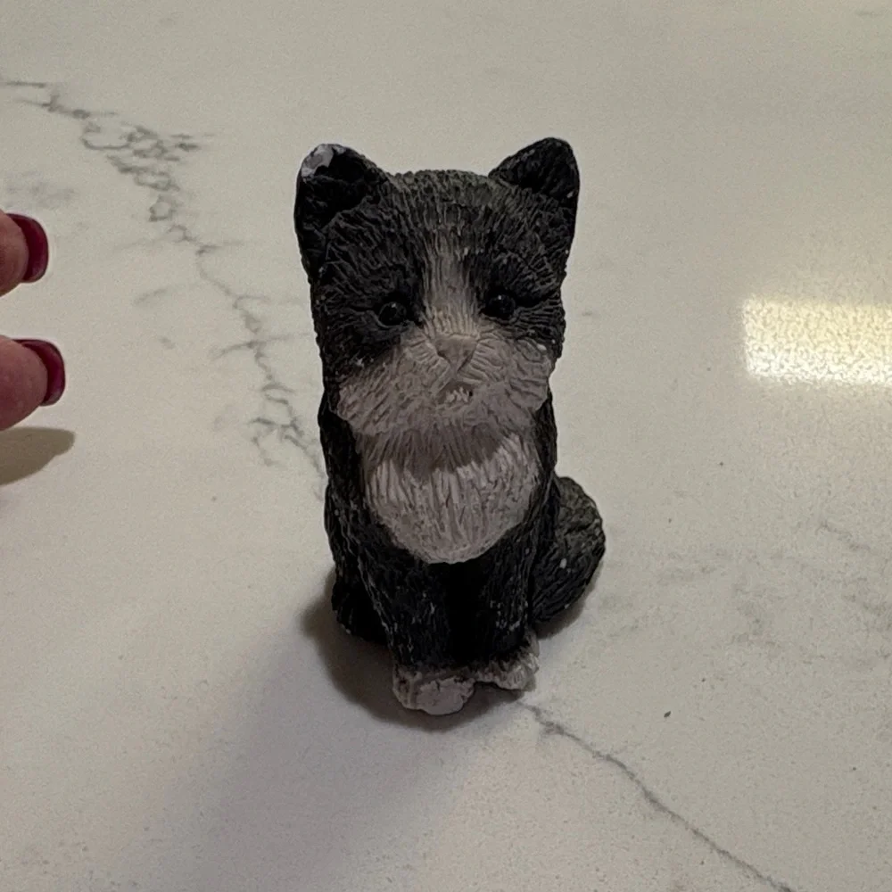 Set of Three Cat Figurines